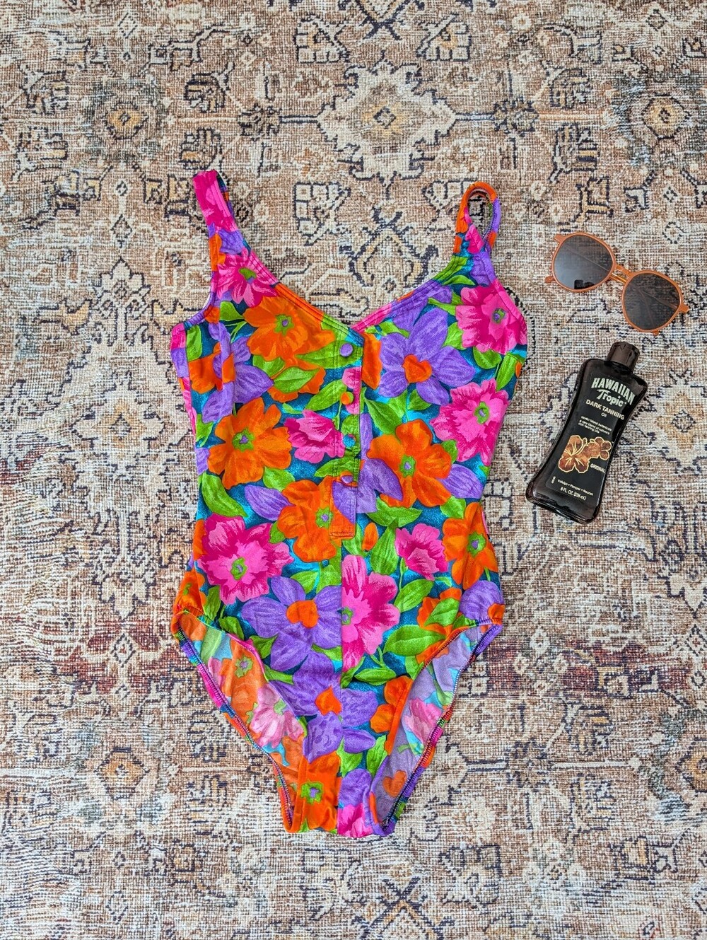 *Vintage* Maxine of Hollywood one piece swimsuit S